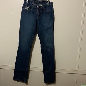 Mens cinch  jeans 29 x 36 small frayed spot on left knee